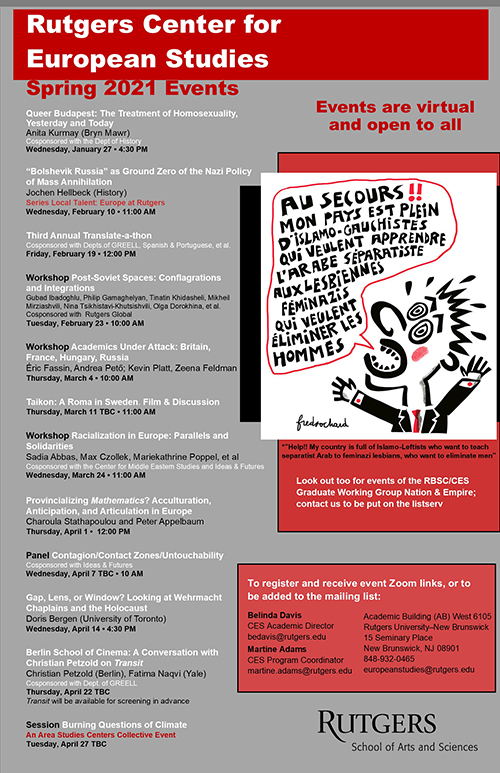 CES Semester Events Poster Spg 21 v2
